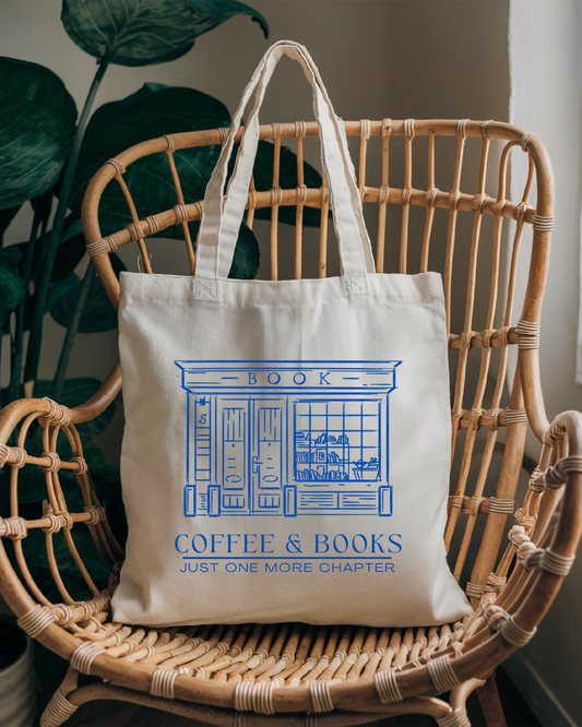 Coffee & Books (Bookstore) Tote