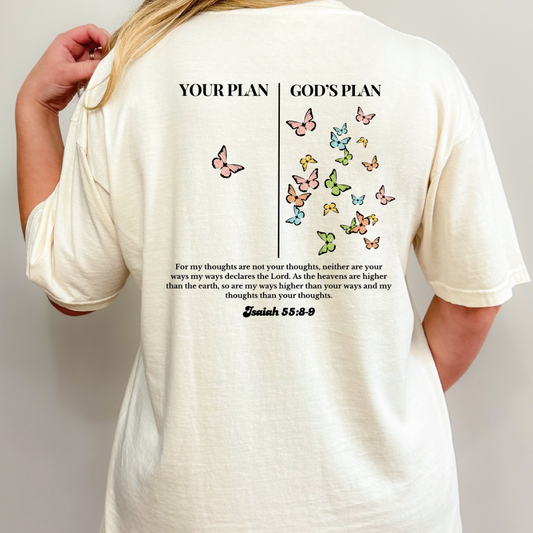 God’s Plan Butterfly Tee