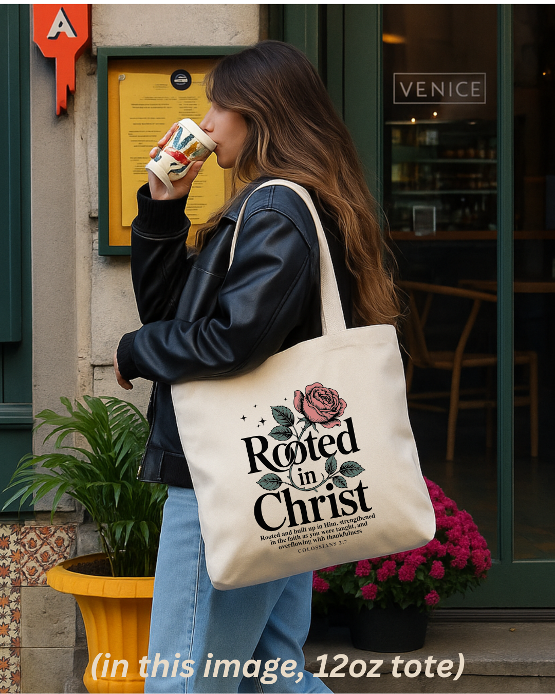 Rooted In Christ Tote