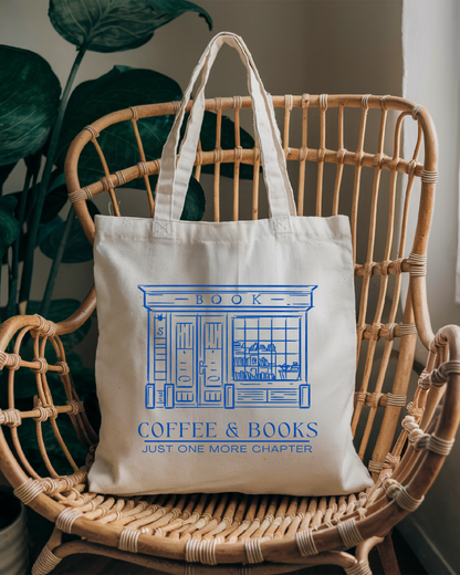 Coffee & Books (Bookstore) Tote