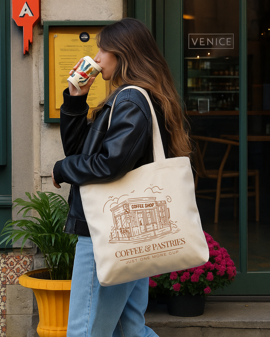 Coffee & Pastries Tote