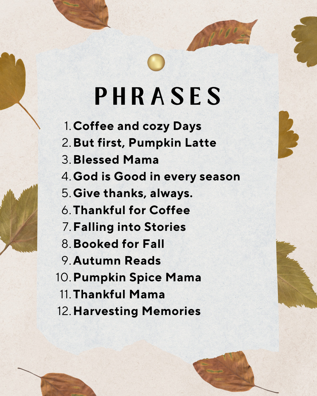 Fall Car Charms