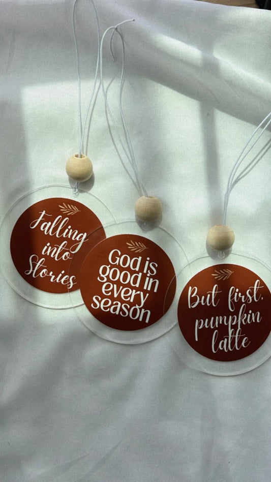 Fall Car Charms