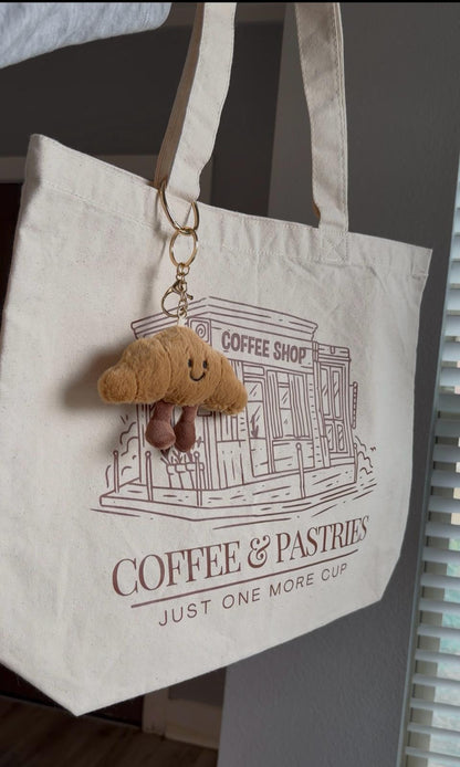 Croissant Plush Charm